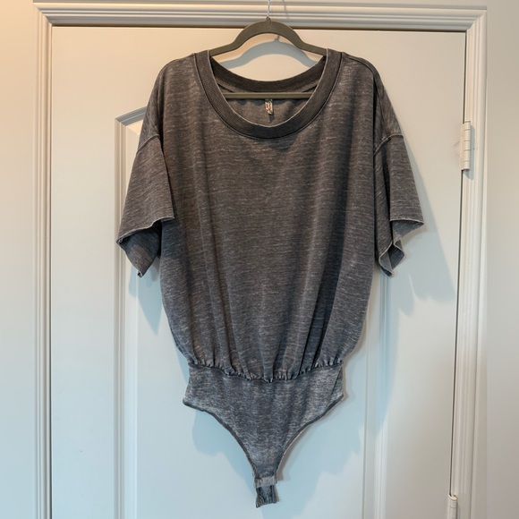 Free People Bodysuit Shirt - Picture 1 of 3